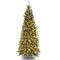 10 ft. Pre-lit Tiffany Fir Slim Artificial Christmas Tree, Clear Lights
